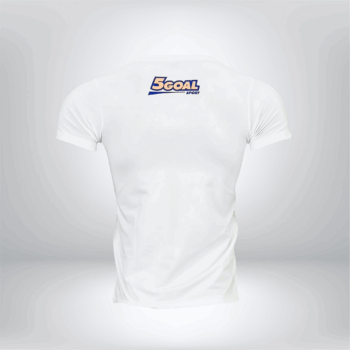 Áo thun thể thao trắng 5GOAL SPORT 5G-66 in số 5 cách điệu phong cách streetwear cá tính