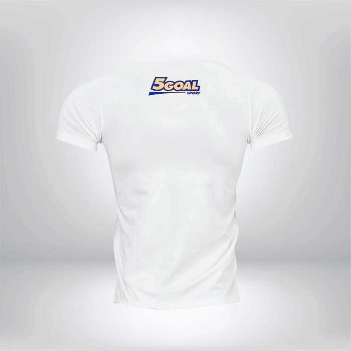 Áo thun thể thao trắng 5GOAL SPORT 5G-66 in số 5 cách điệu phong cách streetwear cá tính