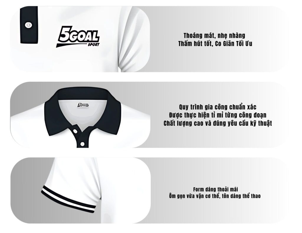 Áo Polo 5GOAL SPORT - 5GS