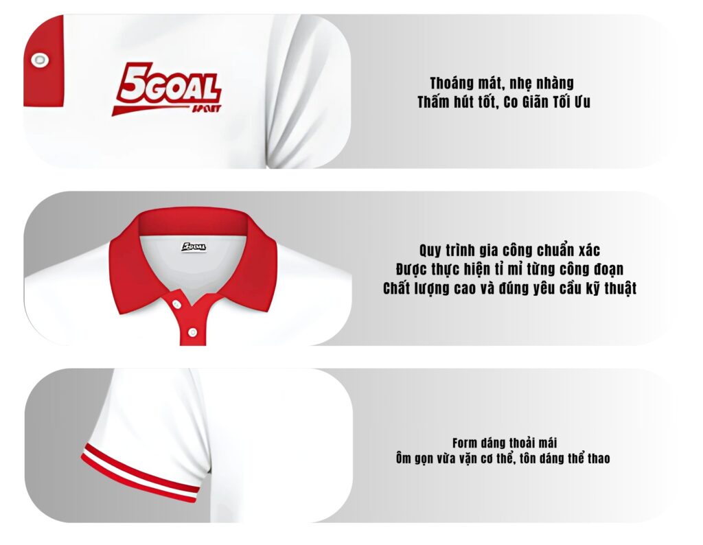 Áo Polo 5GOAL SPORT