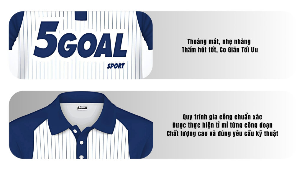 Áo POLO Thể Thao 5GOAL SPORT - 5GS