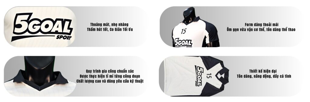 Mô tả sản phẩm thể thao 5GOAL SPORT -5GS