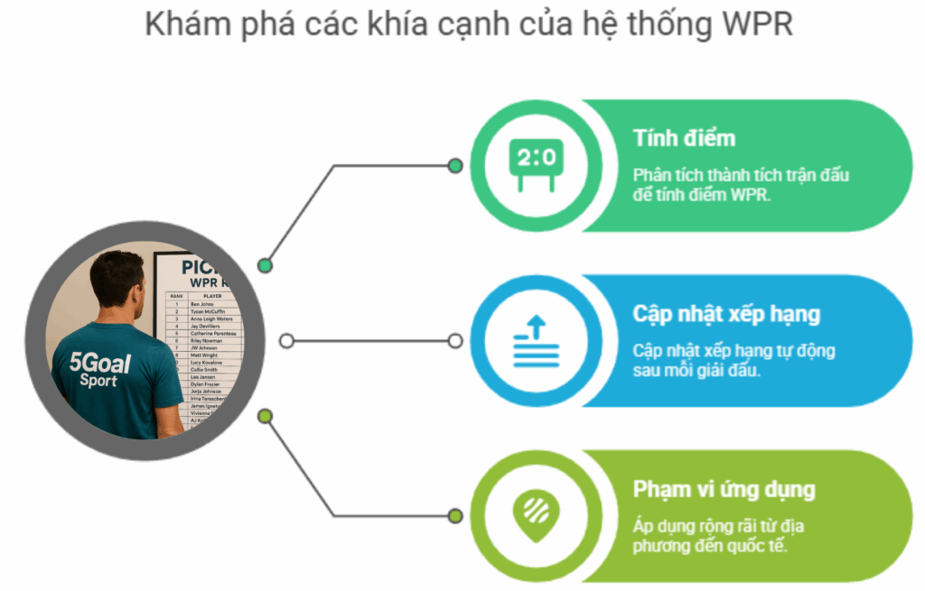 [Thể Thao] Hệ Thống Xếp Hạng Pickleball WPR Là Gì? - 5goalsport